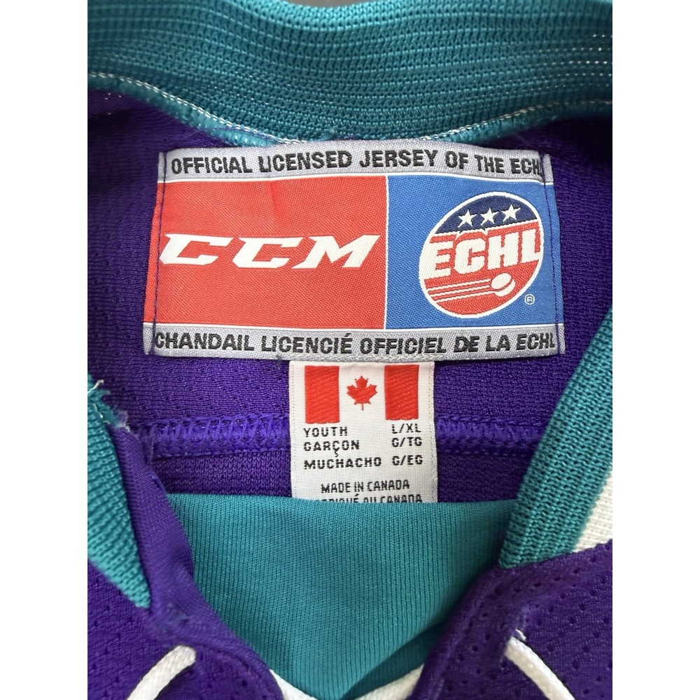 CCM Orlando Solar Bears ECHL Minor League Hockey Jersey Size Youth L /XL - Picture 2 of 16